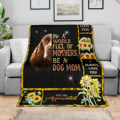 English Springer Spaniel-A Dog Mom Blanket