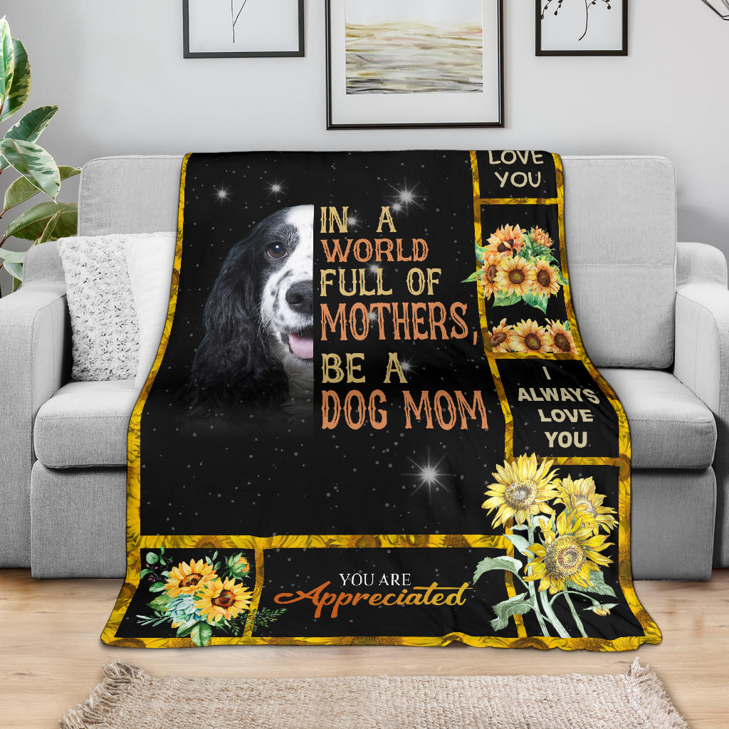 English Cocker Spaniel-A Dog Mom Blanket