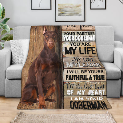Doberman-Your Partner Blanket