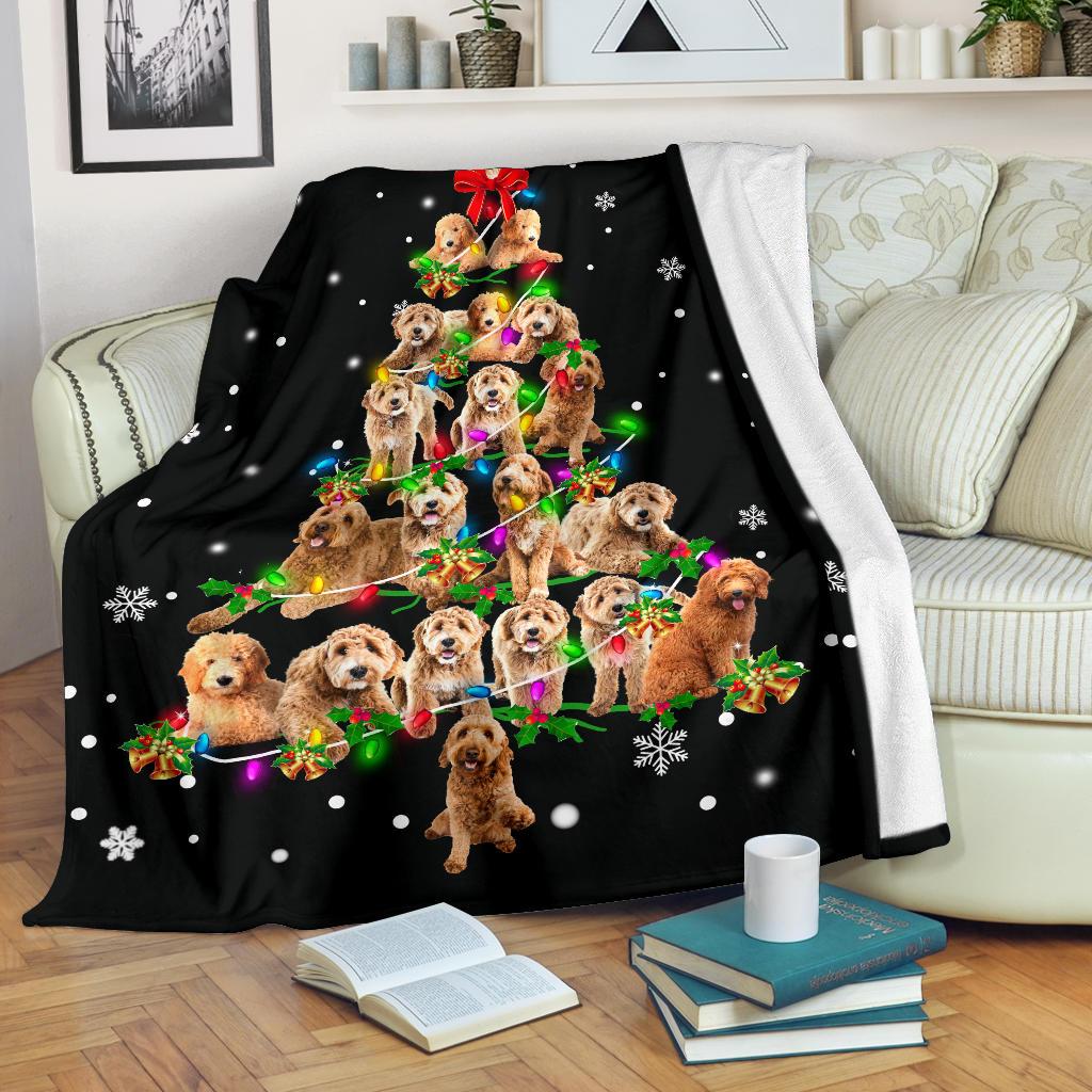 Goldendoodle Christmas Tree