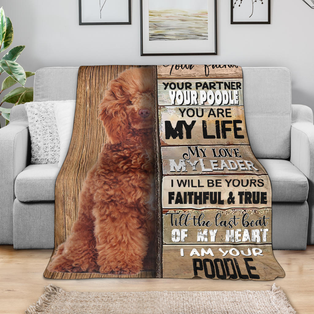 Poodle-Your Partner Blanket