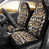 Japanese Chin Full Face Car Seat Covers