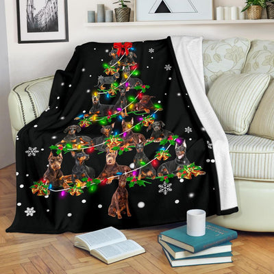Doberman Pinscher Christmas Tree