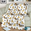 Cairn Terrier Paw Blanket