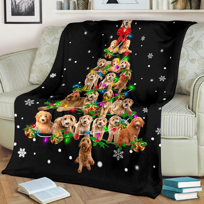 Goldendoodle Christmas Tree