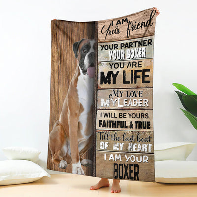 Boxer-Your Partner Blanket