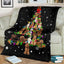 Labradoodle Christmas Tree Blanket