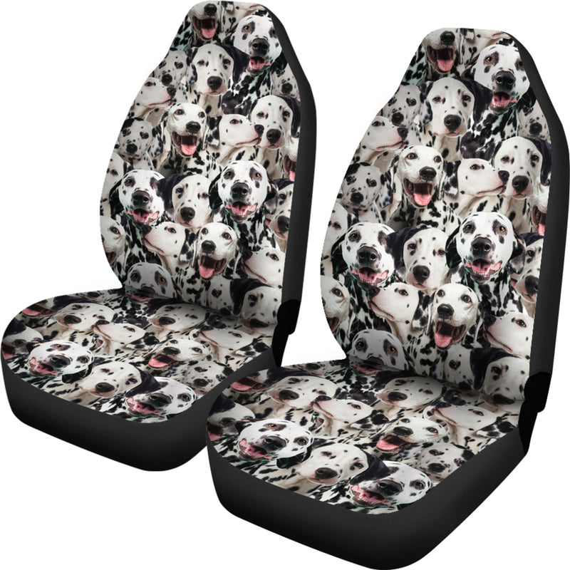 Dalmatian Full Face Car Seat Covers