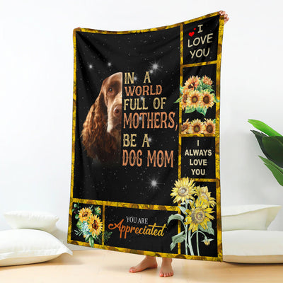 English Springer Spaniel-A Dog Mom Blanket