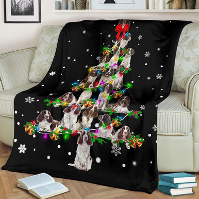 English Springer Spaniel Christmas Tree