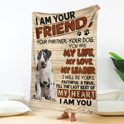 Great Dane-My Love Blanket