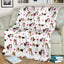 Beagle Heart Blanket