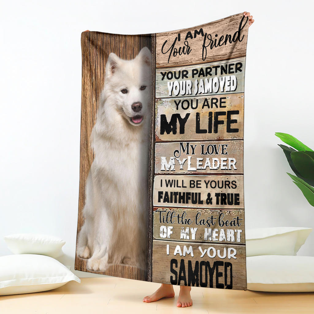 Samoyed-Your Partner Blanket