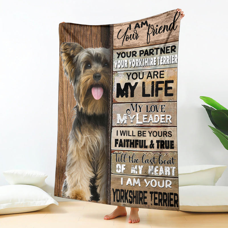 Yorkshire Terrier-Your Partner Blanket