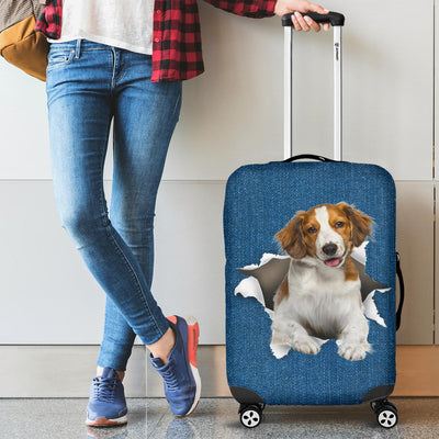 Kooikerhondje Torn Paper Luggage Covers