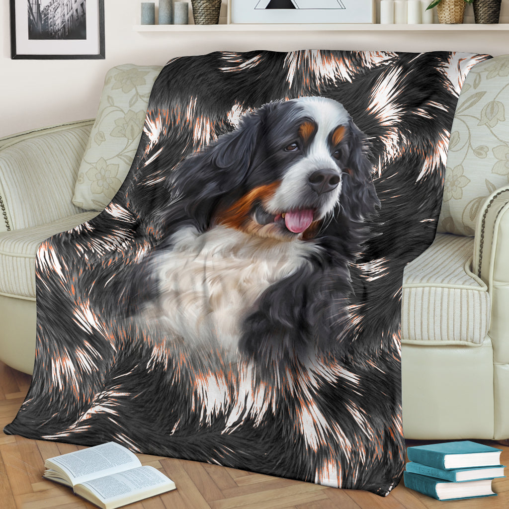 Bernese Mountain - Blanket - 1140