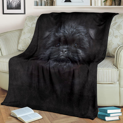 Cairn Terrier 1 Face Hair Blanket