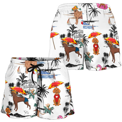 Vizsla-Summer Beach-SW