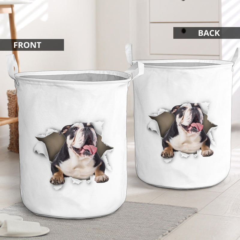 English Bulldog1 - Tornpaper - LB