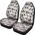 Dogo Argentino Full Face Car Seat Covers