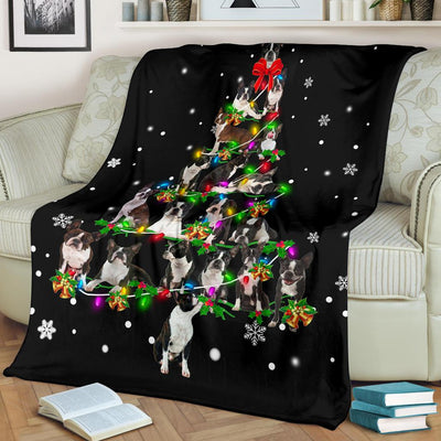 Boston Terrier Christmas Tree