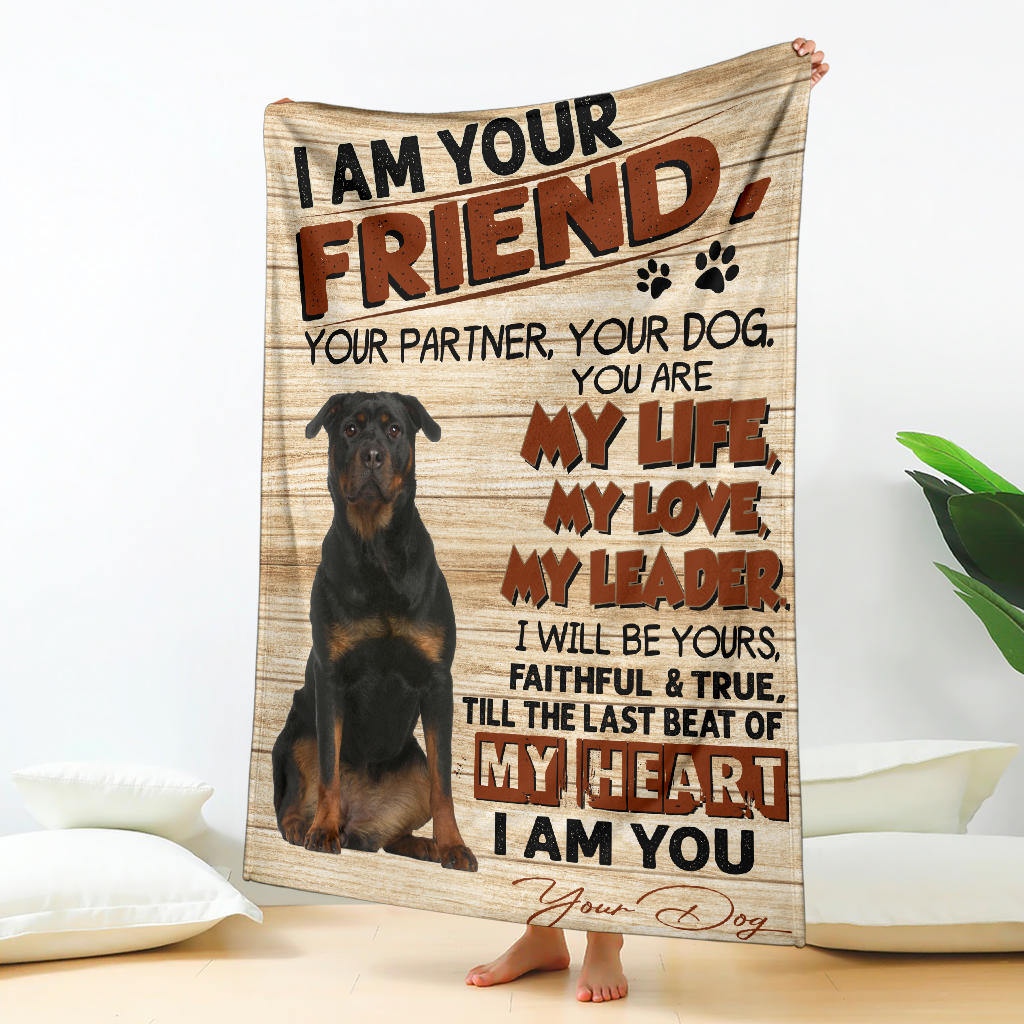 Rottweiler 2-My Love Blanket
