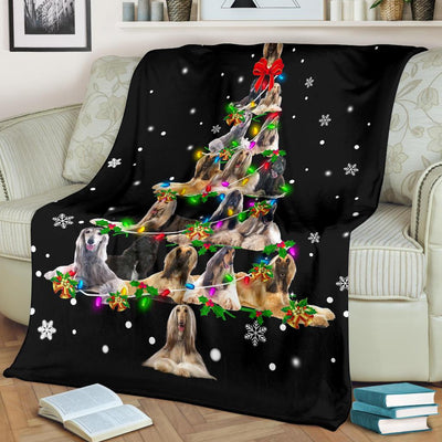 Afghan Hound Christmas Tree