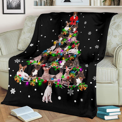 American Hairless Terrier Christmas Tree