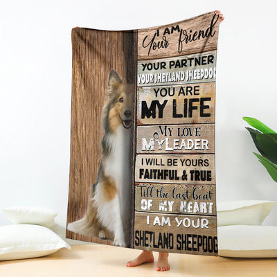 Shetland Sheepdog-Your Partner Blanket