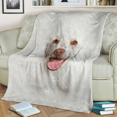 Poodle Face Hair Blanket