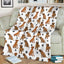 Rhodesian Ridgeback Paw Blanket
