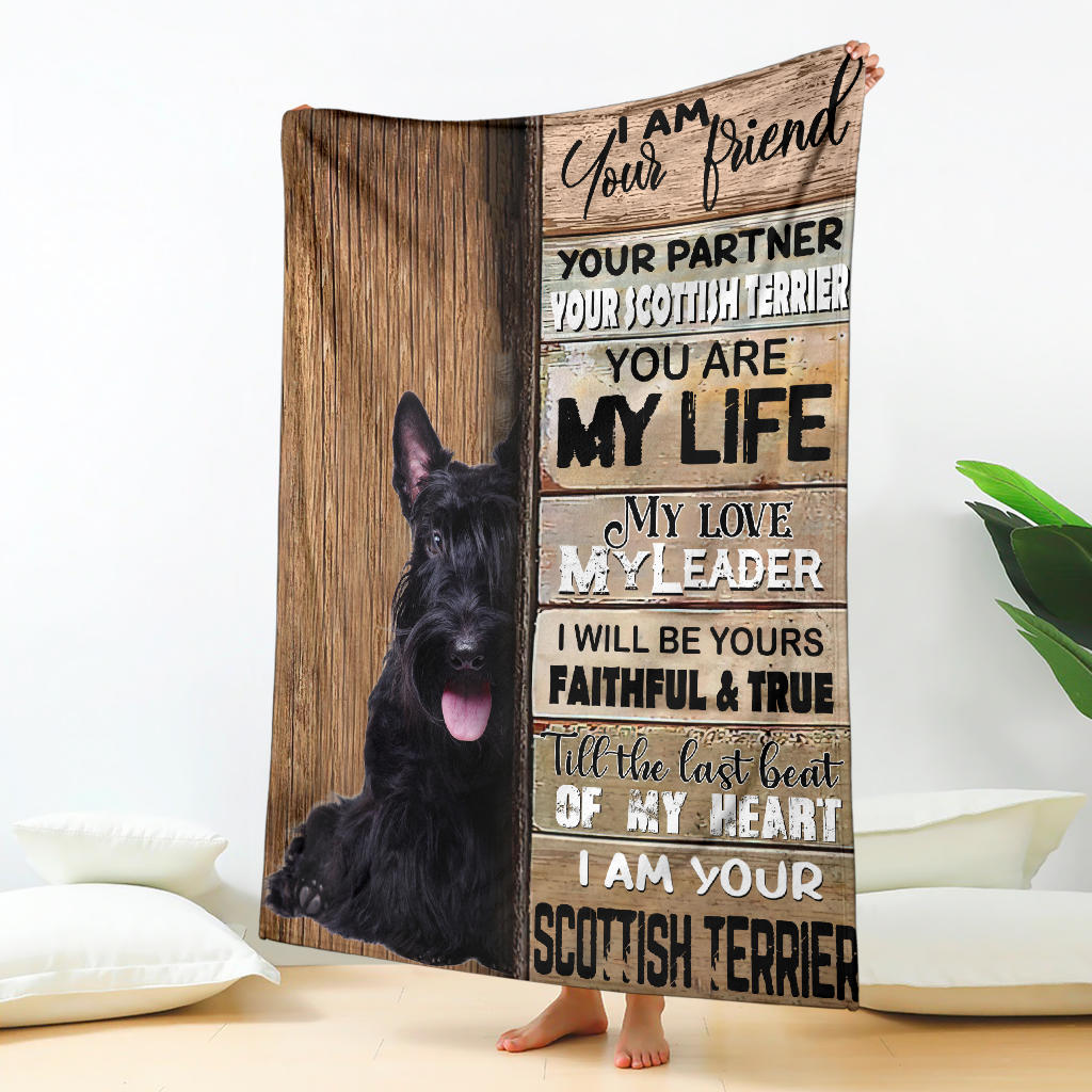 Scottish Terrier-Your Partner Blanket