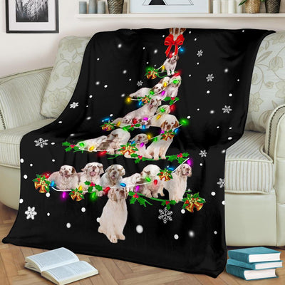 Clumber Spaniel Christmas Tree