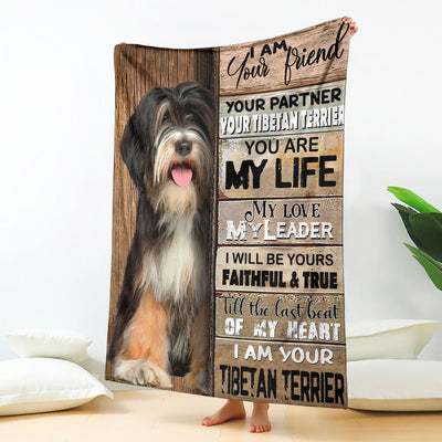 Tibetan Terrier-Your Partner Blanket