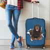 Gordon Setter Torn Paper Luggage Covers
