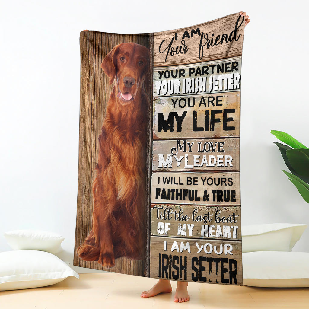 Irish Setter-Your Partner Blanket