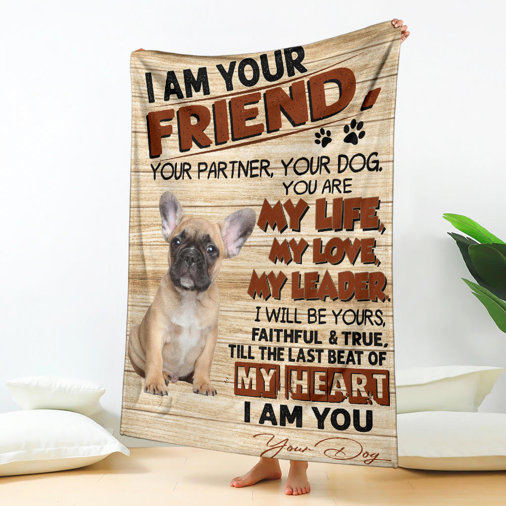 French Bulldog-My Love Blanket