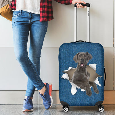 Great Dane Torn Paper Luggage Covers