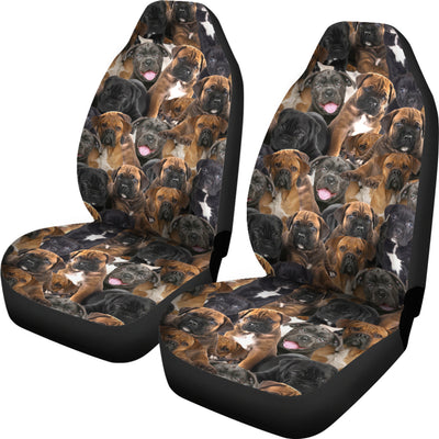 Cane Corso Full Face Car Seat Covers