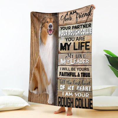 Rough Collie-Your Partner Blanket