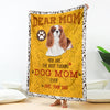 Cavalier King Charles Spaniel 2-Dog Mom Ever Blanket