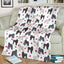 Bouvier Des Flandres Heart Blanket