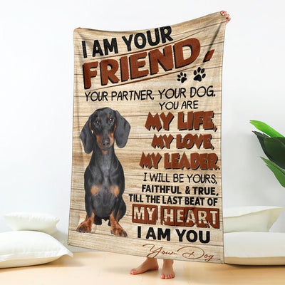 Dachshund 2-My Love Blanket
