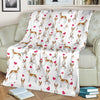 Ibizan Hound Heart Blanket