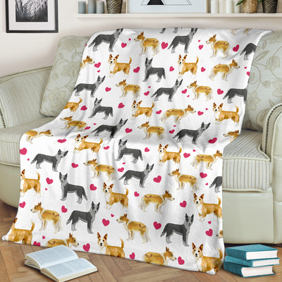 Portuguese Podengo Heart Blanket