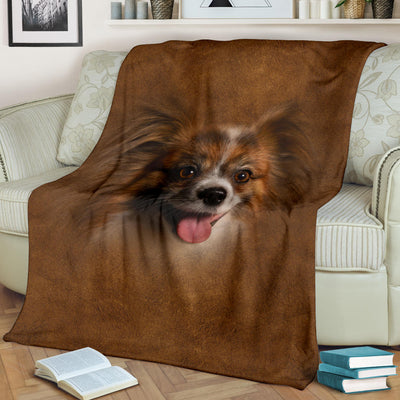 Papillon Face Hair Blanket