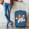 Brittany Torn Paper Luggage Covers
