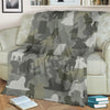 Brussels Griffon Camo Blanket