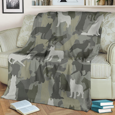 Husky Camo Blanket