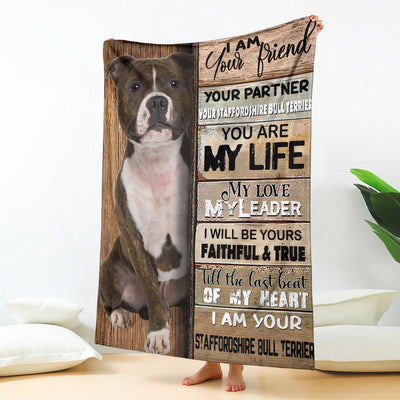 Staffordshire Bull Terrier-Your Partner Blanket